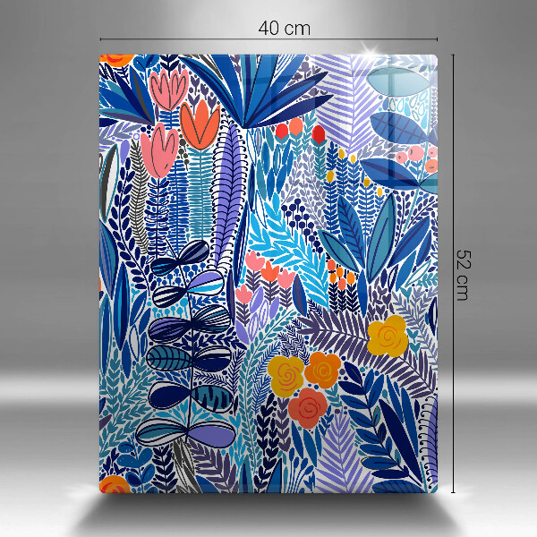 Skleněná krájecí deska Malovaná louka