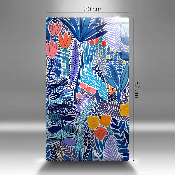 Skleněná krájecí deska Malovaná louka