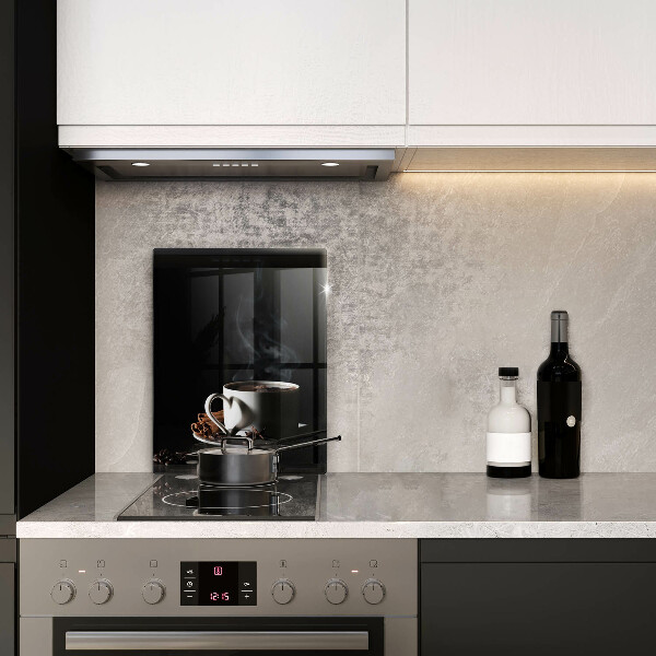 Skleněná krájecí deska Šálek horké kávy