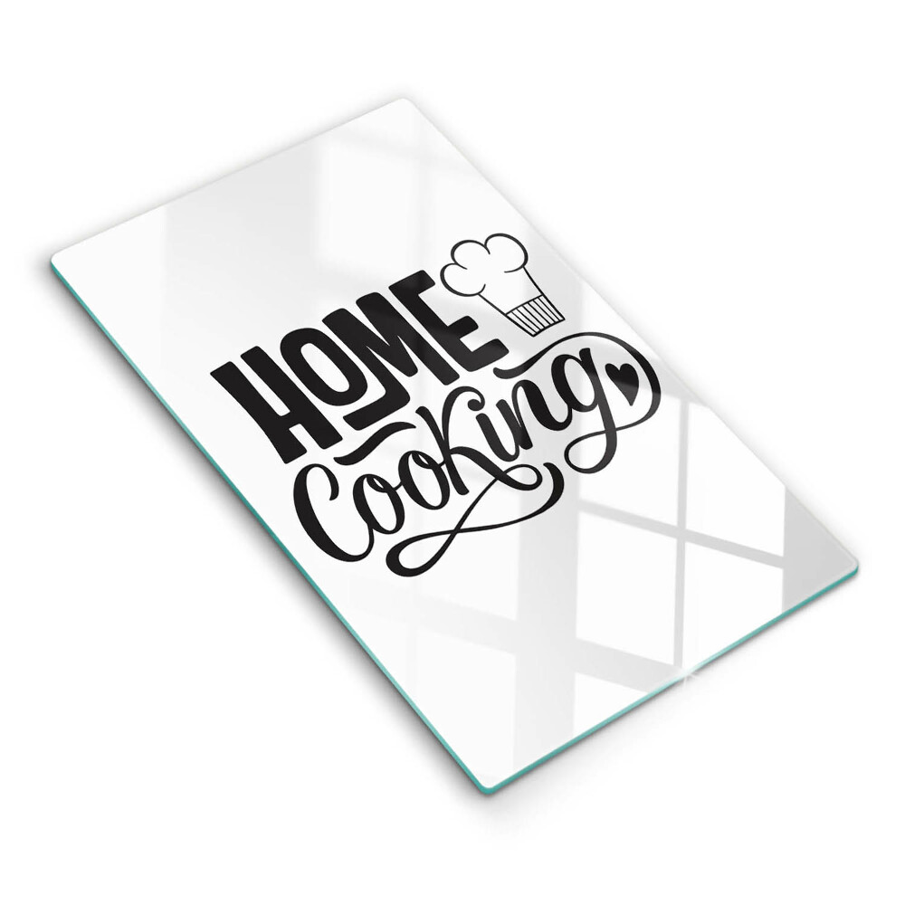 Skleněná krájecí deska Home cooking