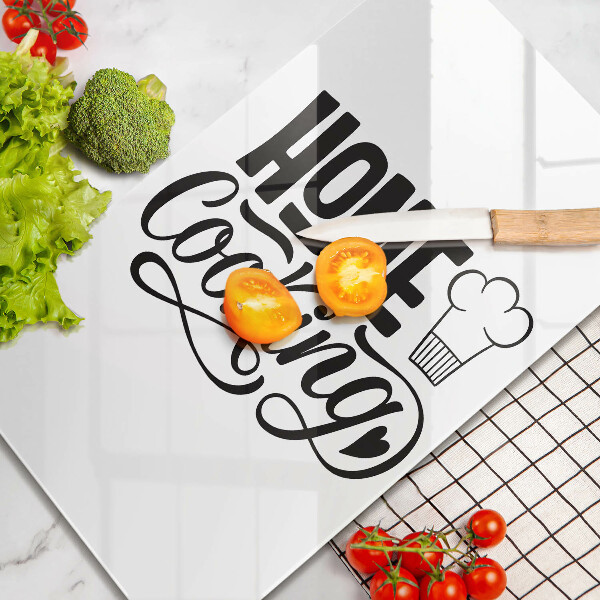 Skleněná krájecí deska Home cooking