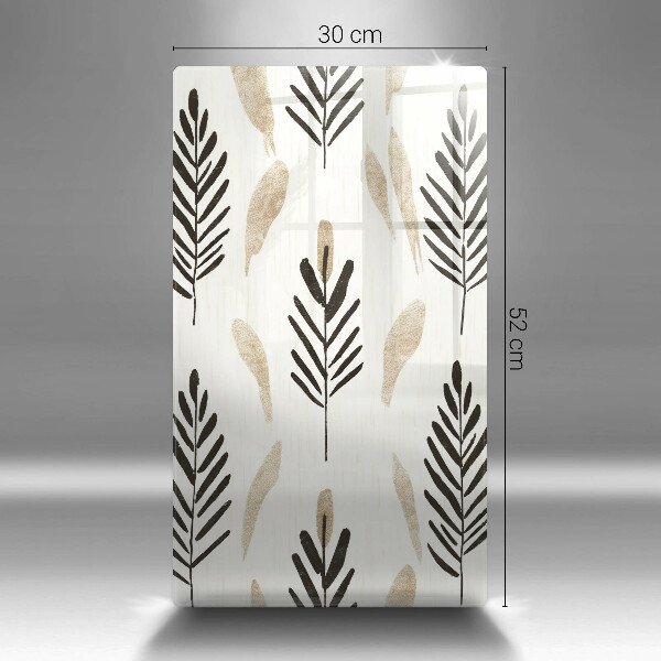 Skleněná krájecí deska Boho rostliny