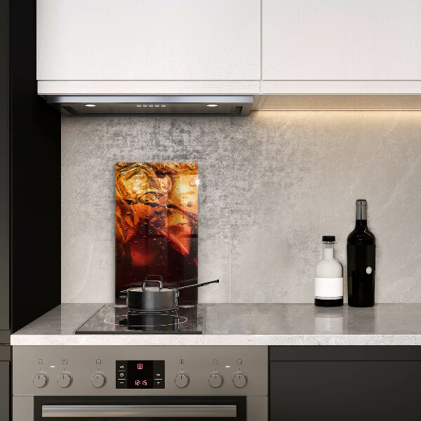 Skleněná krájecí deska Kolový nápoj s ledem