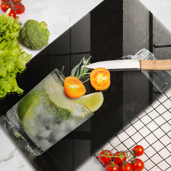 Skleněná krájecí deska Sklenice vody