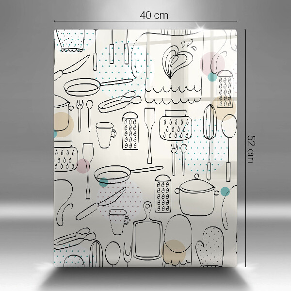 Skleněné krájecí prkénko Kuchyňské doplňky