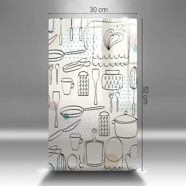 Skleněné krájecí prkénko Kuchyňské doplňky