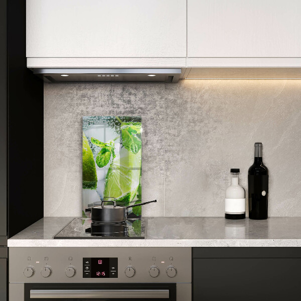 Skleněné krájecí prkénko Voda s vápnem a ledem