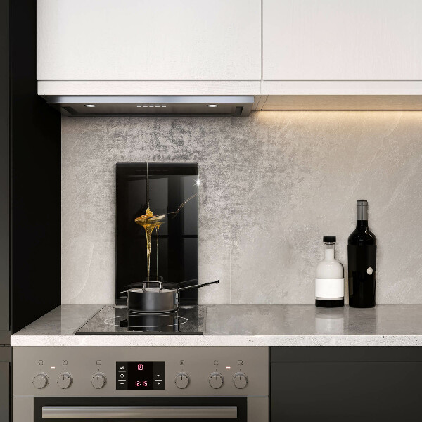 Skleněné krájecí prkénko Lžička medu