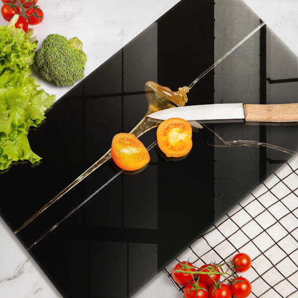 Skleněné krájecí prkénko Lžička medu