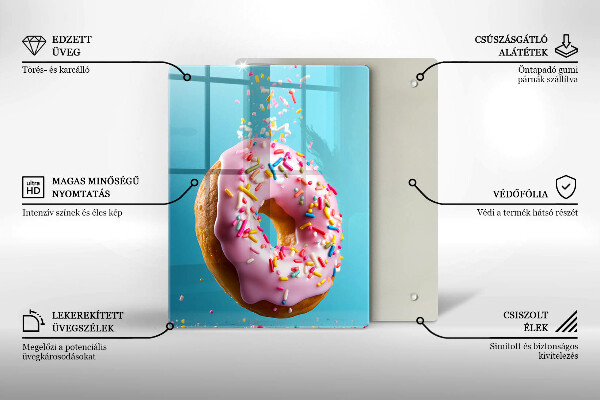 Skleněné krájecí prkénko Kobliha kobliha