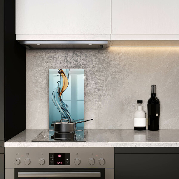 Skleněné krájecí prkénko Vodní proud