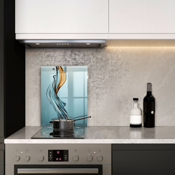 Skleněné krájecí prkénko Vodní proud