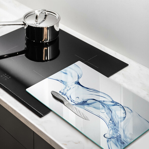 Skleněné krájecí prkénko Čistá voda