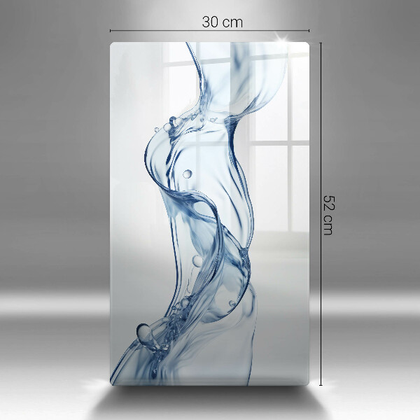 Skleněné krájecí prkénko Čistá voda