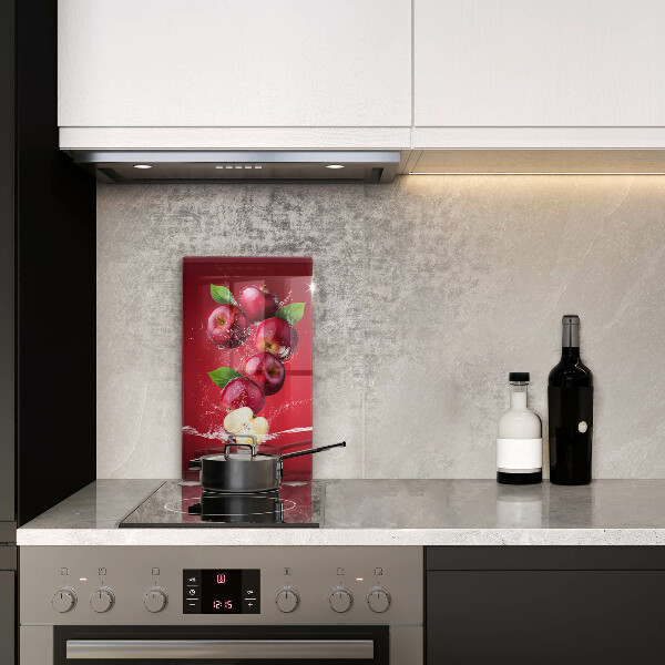 Skleněné krájecí prkénko Šťavnatá jablka ve vodě