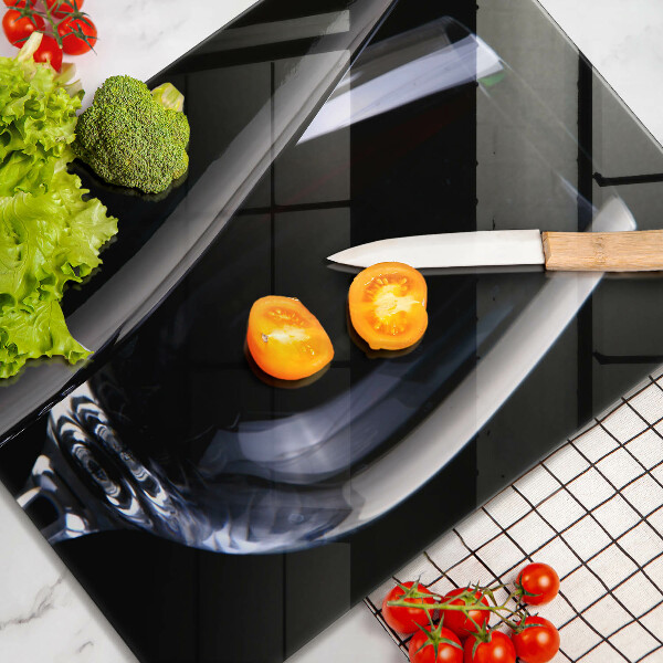 Skleněné krájecí prkénko Sklenice a láhev