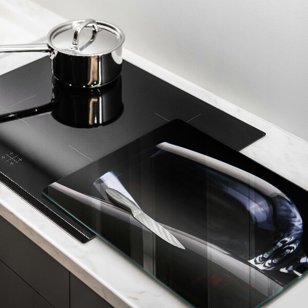 Skleněné krájecí prkénko Sklenice a láhev