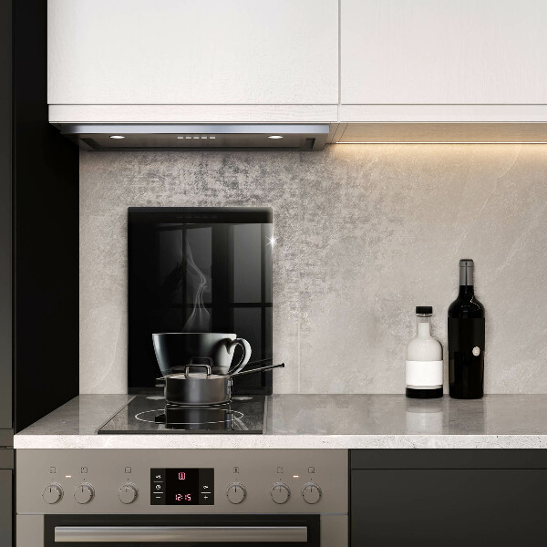 Skleněná krájecí deska Šálek čaje