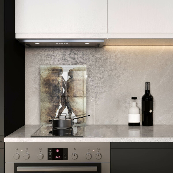 Skleněná krájecí deska Těla zamilovaných lidí