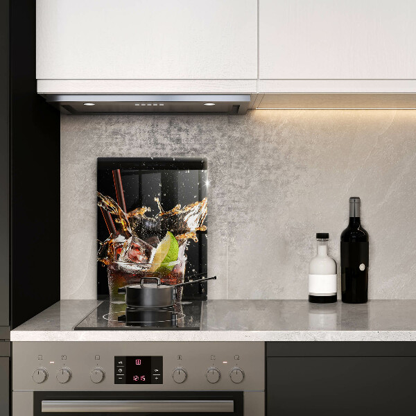 Skleněná krájecí deska Pijte s ledem