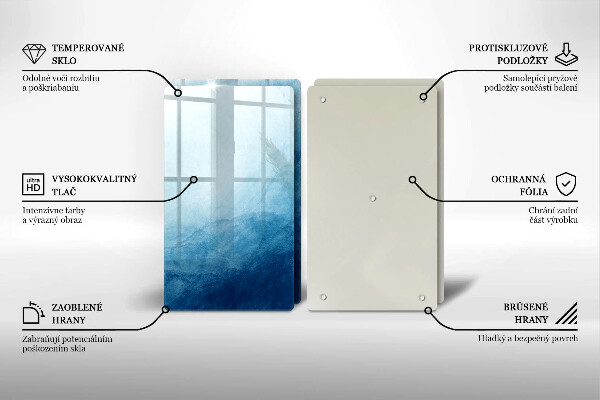 Skleněná krájecí deska Abstraktní pozadí