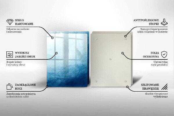 Skleněná krájecí deska Abstraktní pozadí