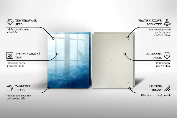 Skleněná krájecí deska Abstraktní pozadí