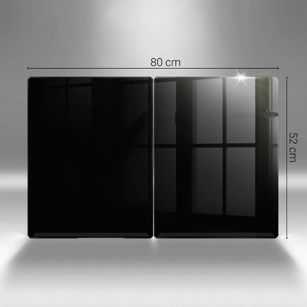 Skleněné krájecí prkénko Černá barva