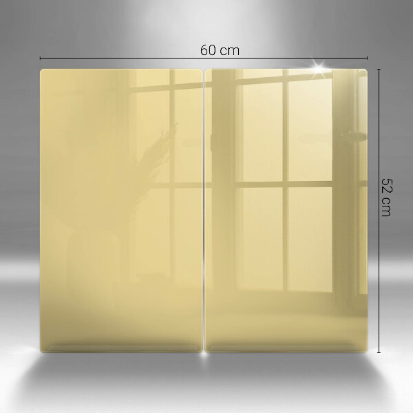 Skleněné krájecí prkénko Žlutá