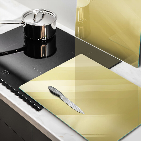 Skleněné krájecí prkénko Žlutá