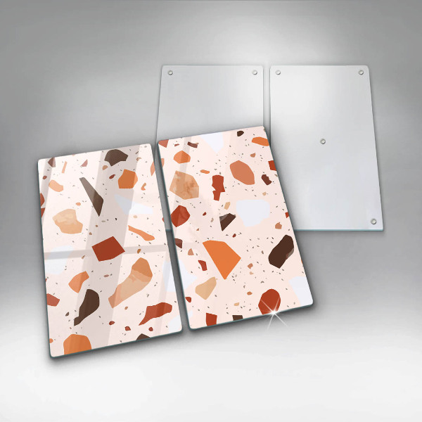 Skleněné krájecí prkénko Dekorativní kamenina