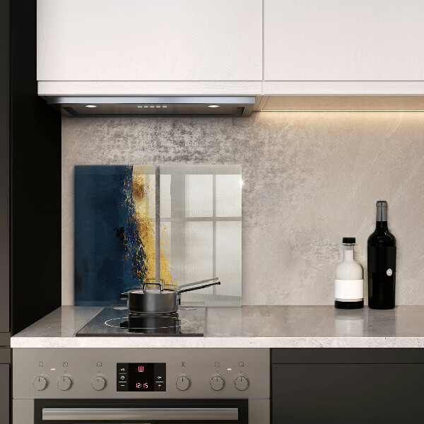 Skleněná krájecí deska Zlatá abstrakce