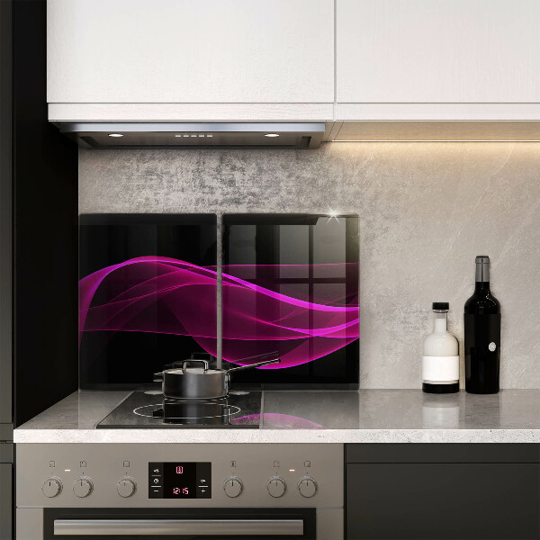 Skleněná krájecí deska Růžová abstrakce