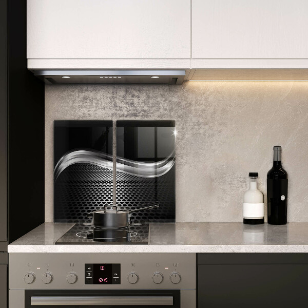 Skleněná krájecí deska Kovová konstrukce