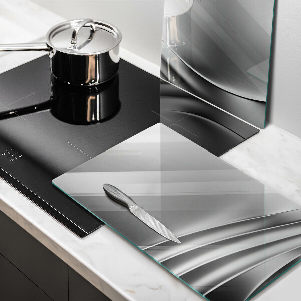 Krájecí prkénko skleněné Kovová konstrukce