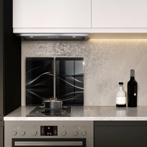 Skleněné krájecí prkénko Abstraktní 3d design