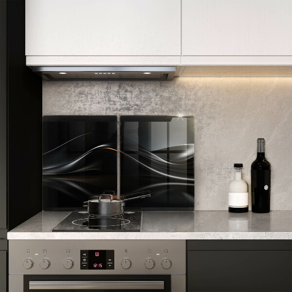 Skleněné krájecí prkénko Abstraktní 3d design