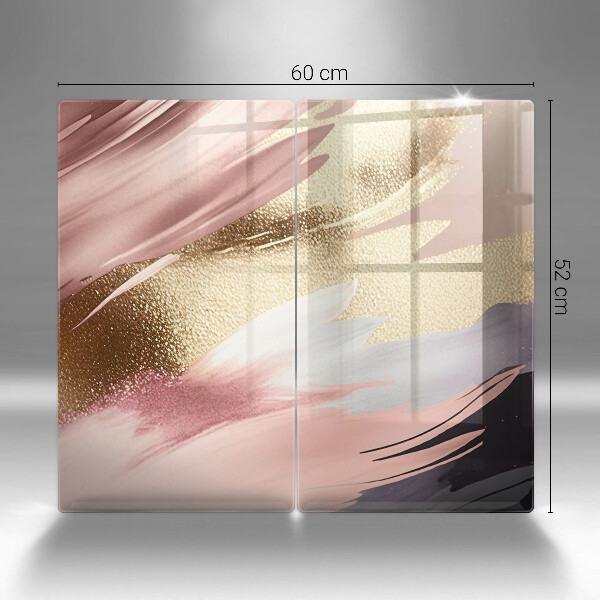 Skleněné krájecí prkénko Pastelové skvrny