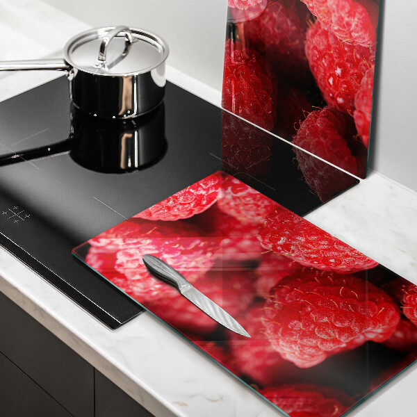 Skleněné krájecí prkénko Malinové ovoce