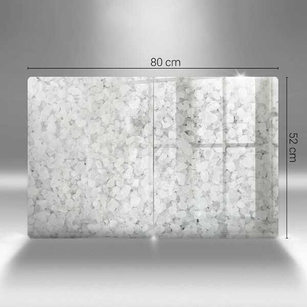 Skleněné krájecí prkénko Krystaly soli