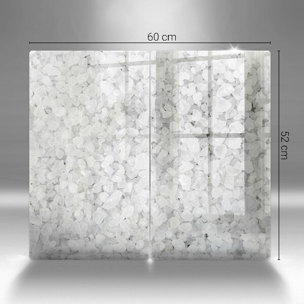 Skleněné krájecí prkénko Krystaly soli