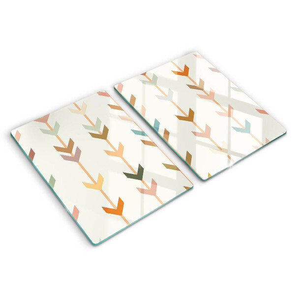 Krájecí prkénko skleněné Geometrické prvky