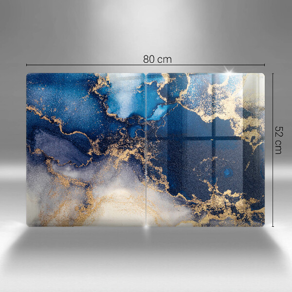 Krájecí prkénko skleněné Mramorová abstrakce