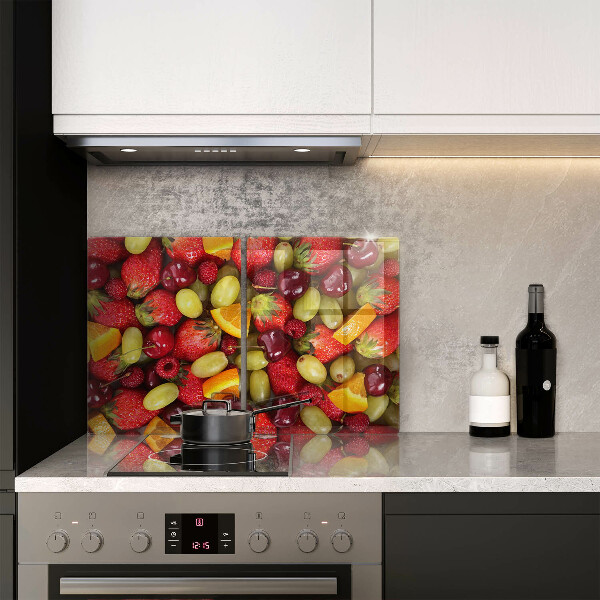 Krájecí prkénko skleněné Letní ovoce