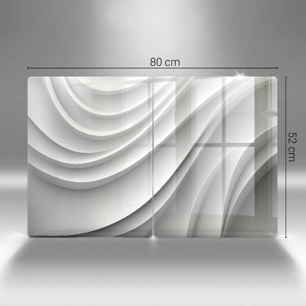 Krájecí prkénko skleněné Geometrické čáry