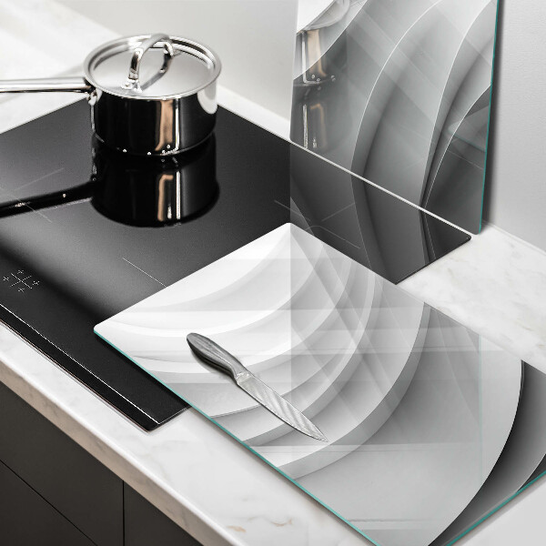 Krájecí prkénko skleněné Geometrické čáry