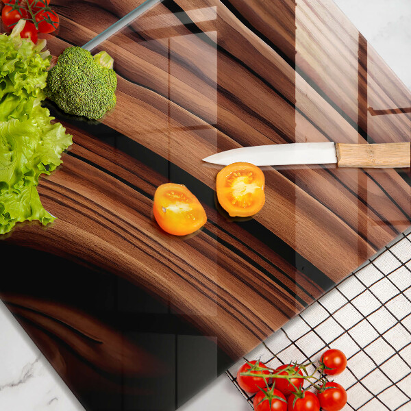 Krájecí prkénko skleněné Dřevěná konstrukce