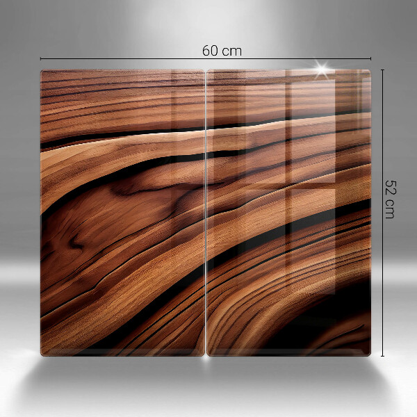 Krájecí prkénko skleněné Dřevěná konstrukce