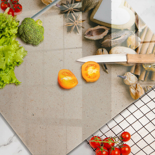 Krájecí prkénko skleněné Vánoční dekorace