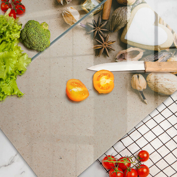 Krájecí prkénko skleněné Vánoční dekorace